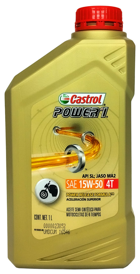 ACEITE POWER 1 15W50 4T x 1 L