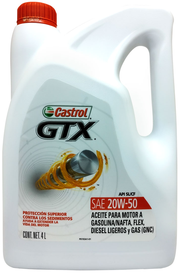 ACEITE GTX 5X 20W50 x 4 L